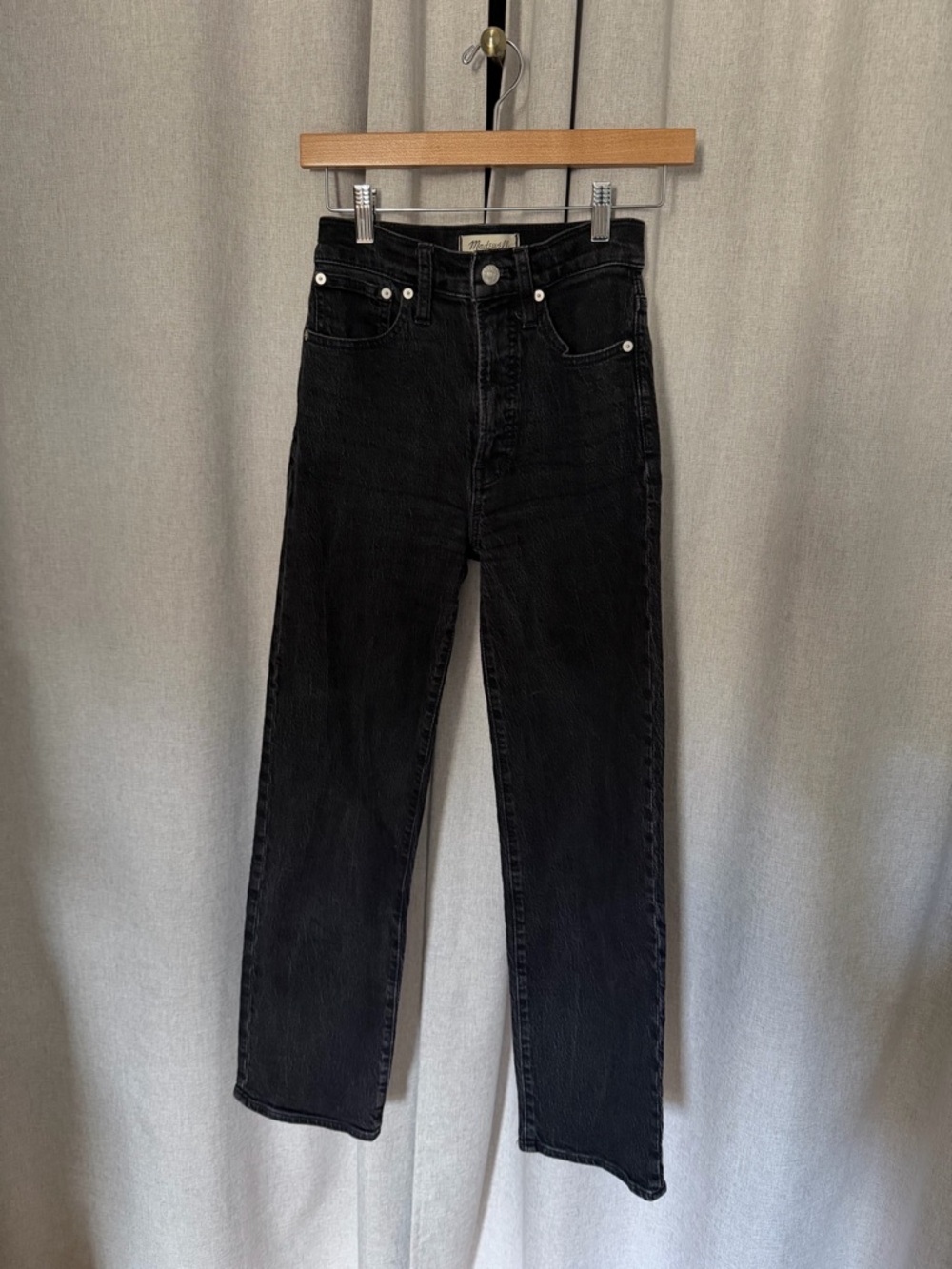 Madewell Black Denim Jeans